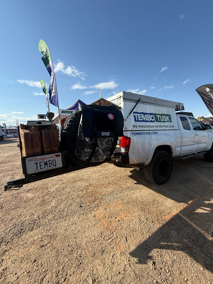 Overland spare tire tailgate bag 3.0