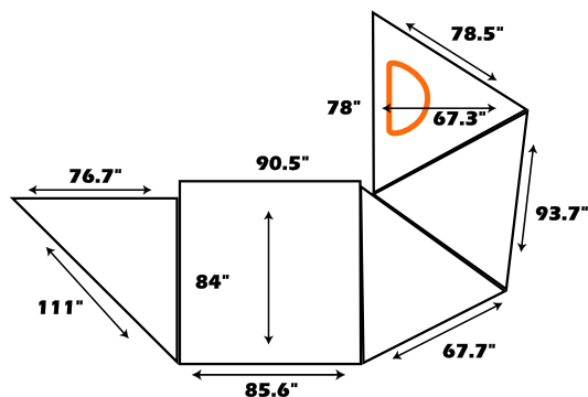 LHS (Driver Side) layout diagram