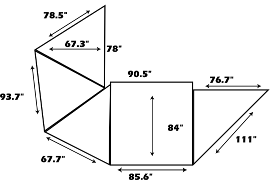 RHS (Passenger Side) layout diagram