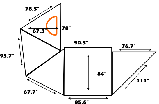RHS (Passenger Side) layout diagram