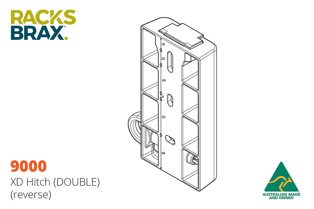 Racksbrax XD Awning Quick Release Hitch