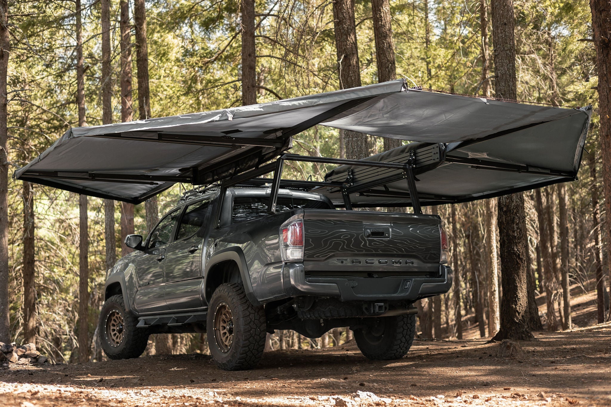 Taruca Rogue 180 Dual + R-Filler Awning – Taruca Adventure Gear