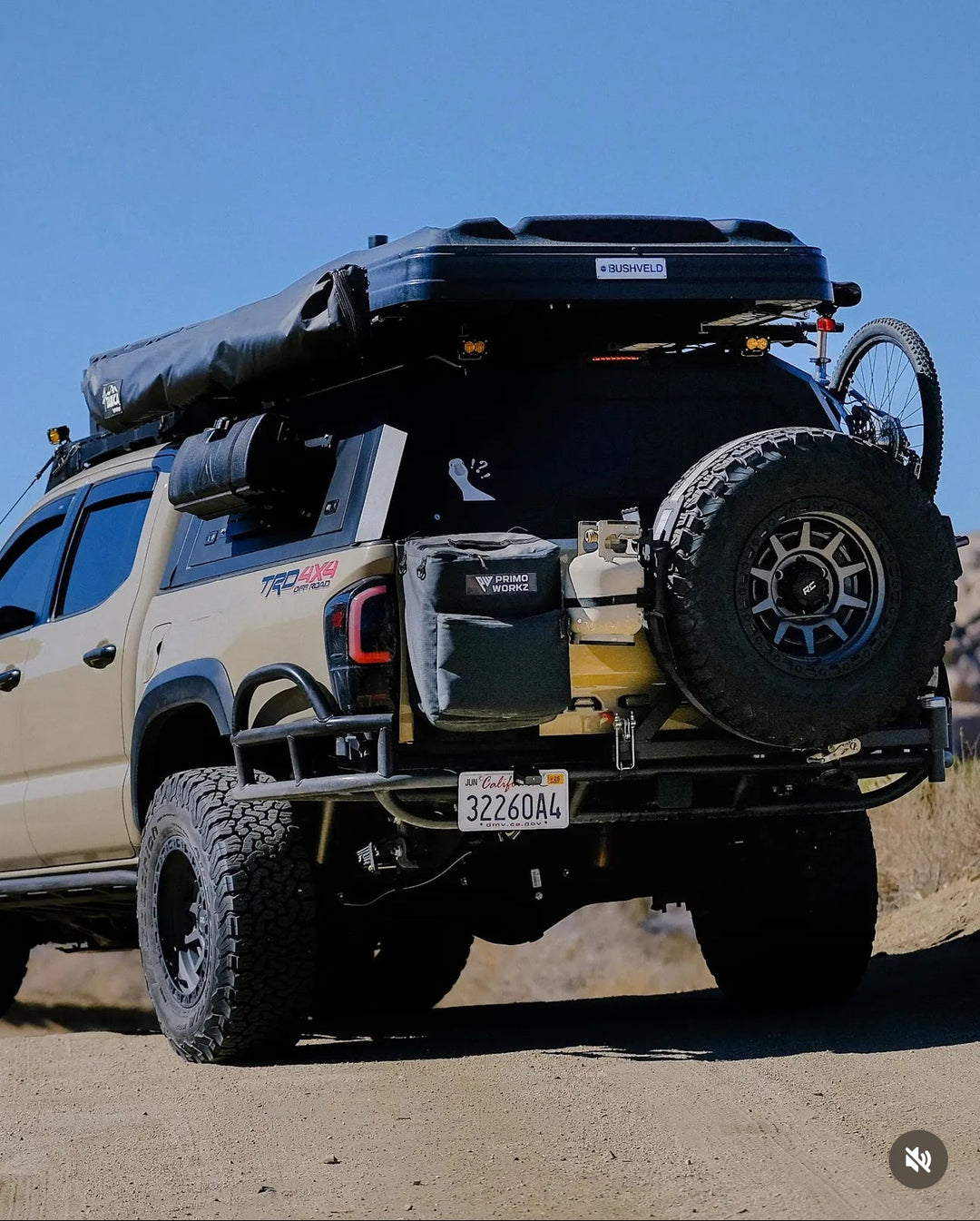 Spare wheel/Tailgate Bag - Small