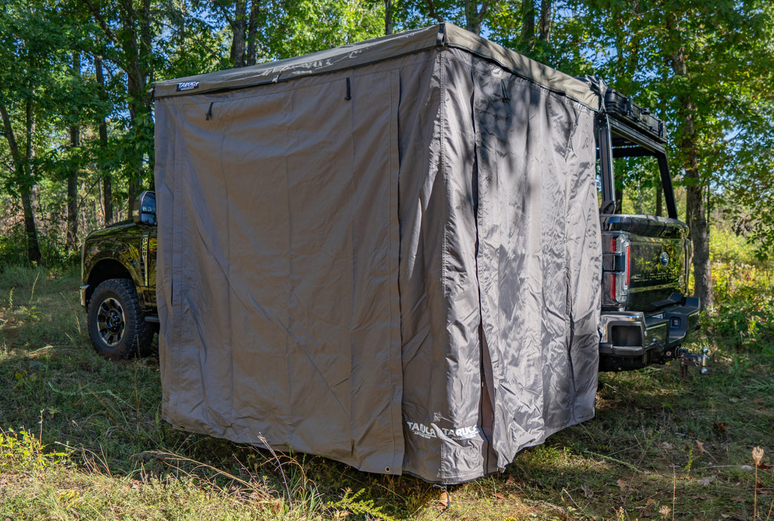 Side profile of the cube kit showing height